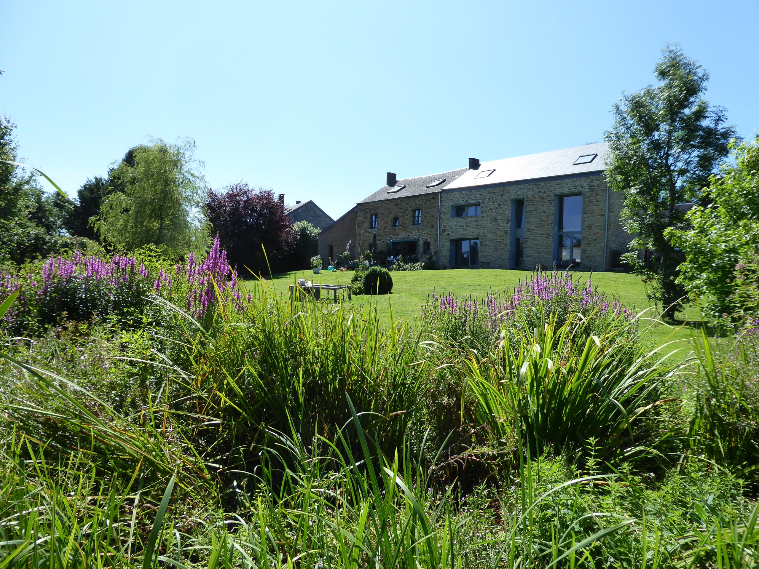 Vue depuis le jardin